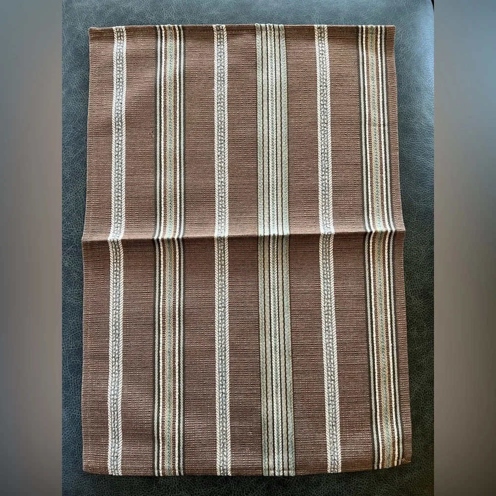 Placemats Set of 4 by Heritage Lace Brown/Sage